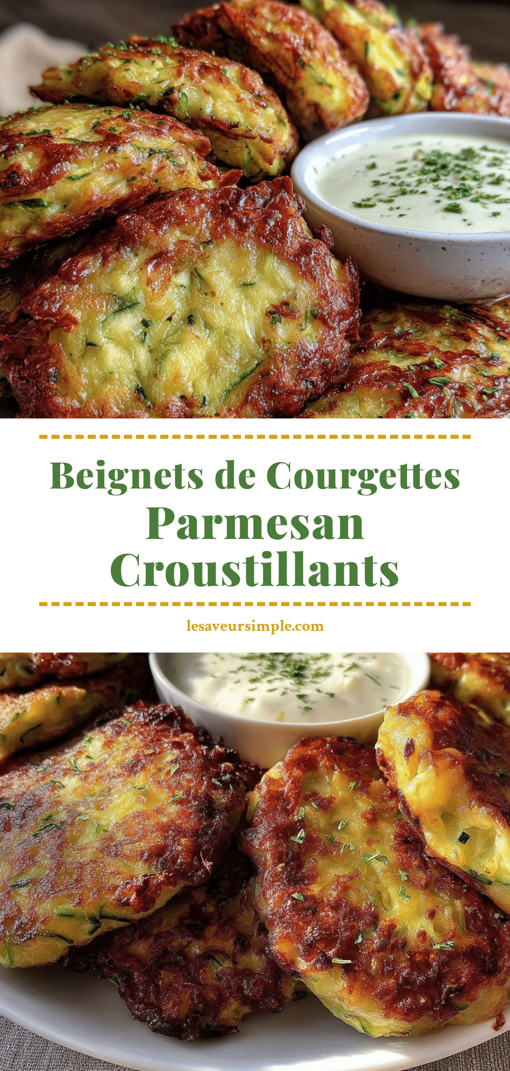 beignets de courgettes parmesan recipe