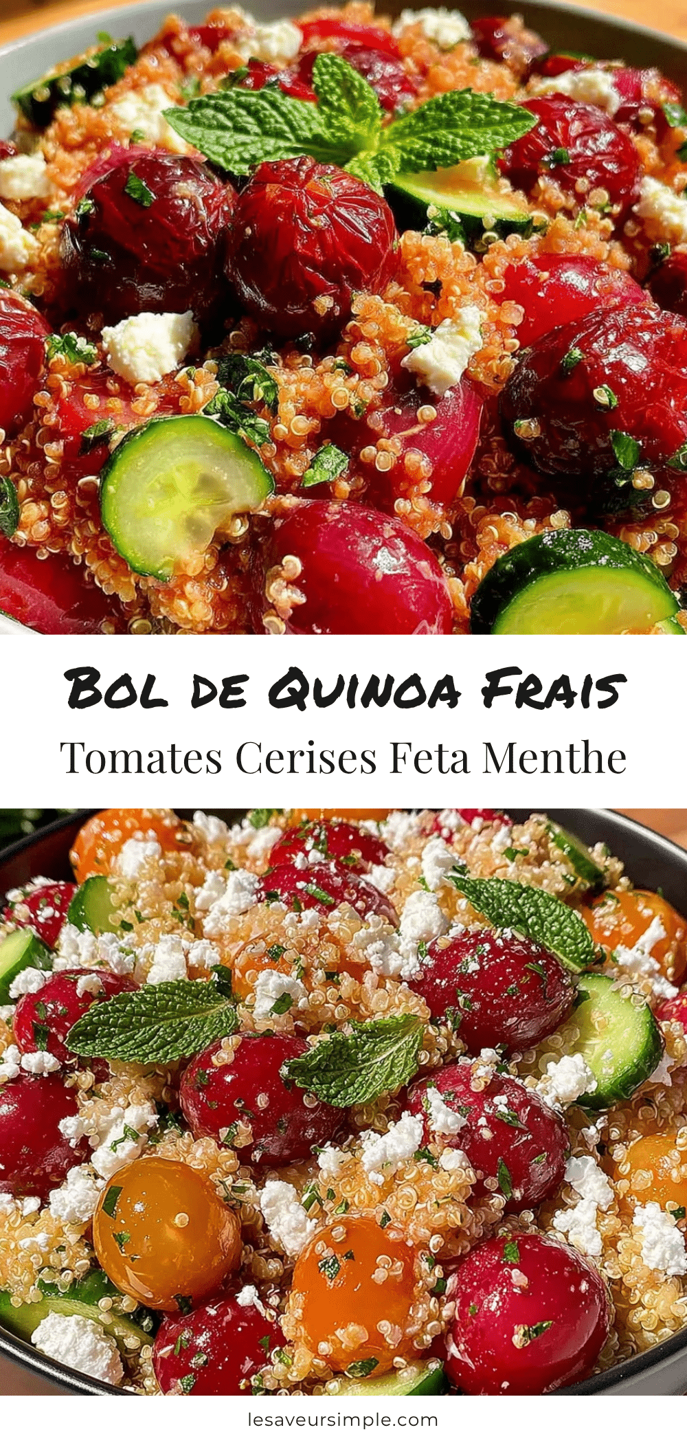 bol de quinoa estival recipe