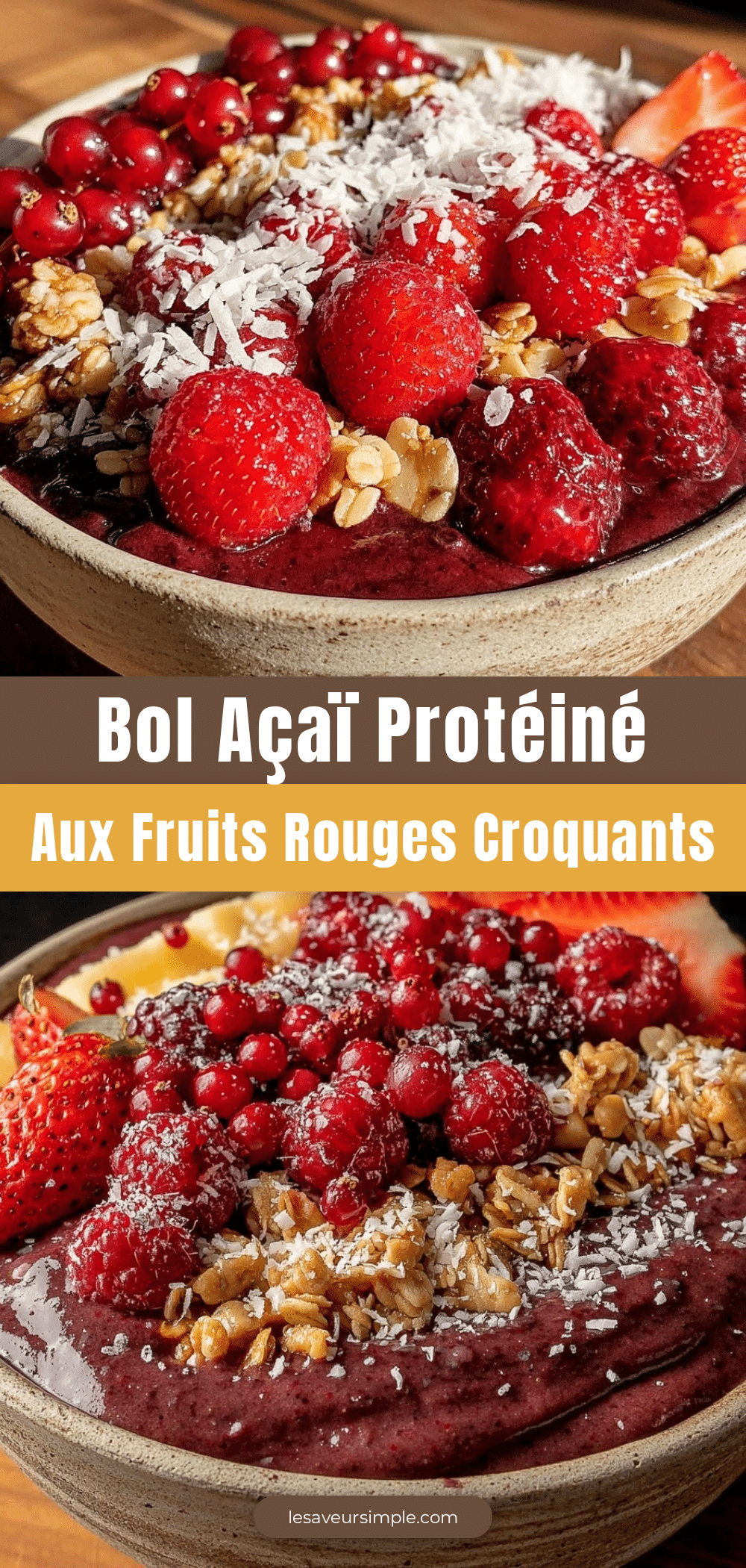 bol frais açaï protéiné recipe