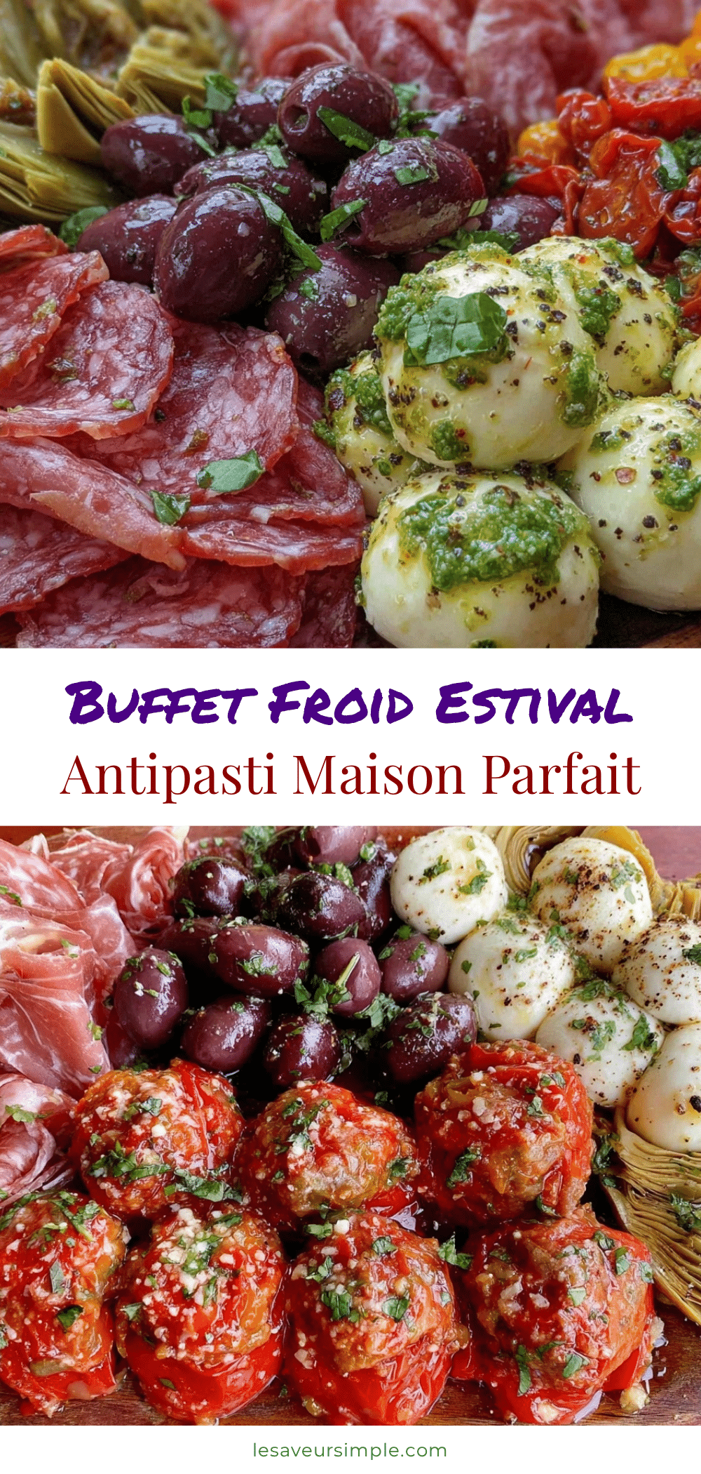 buffet froid estival antipasti maison recipe
