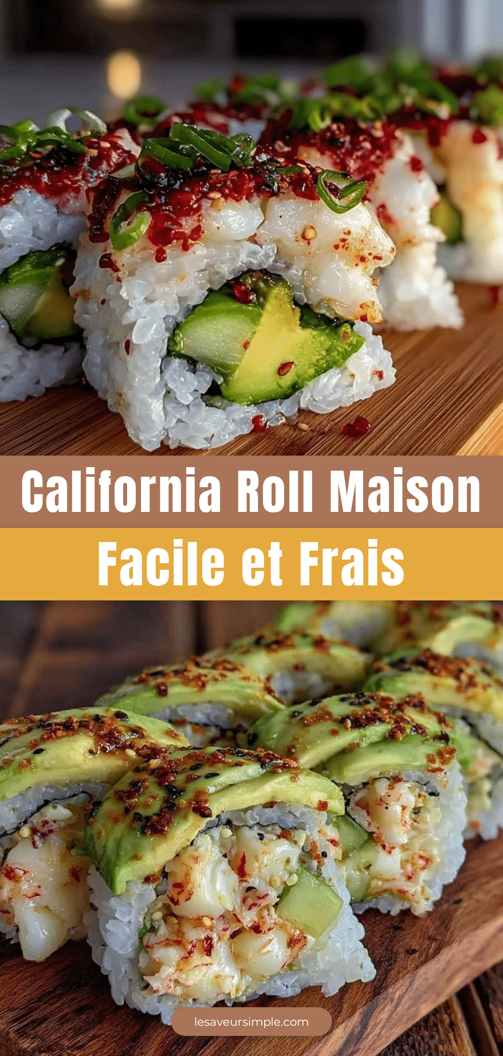 california roll maison facile recipe