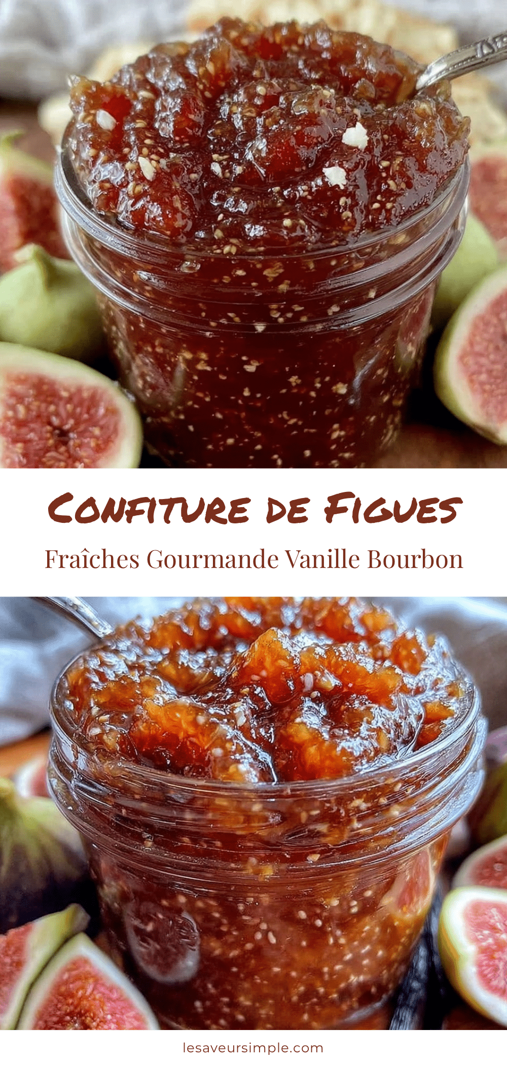 confiture de figues fraîches à la vanille Bourbon recipe