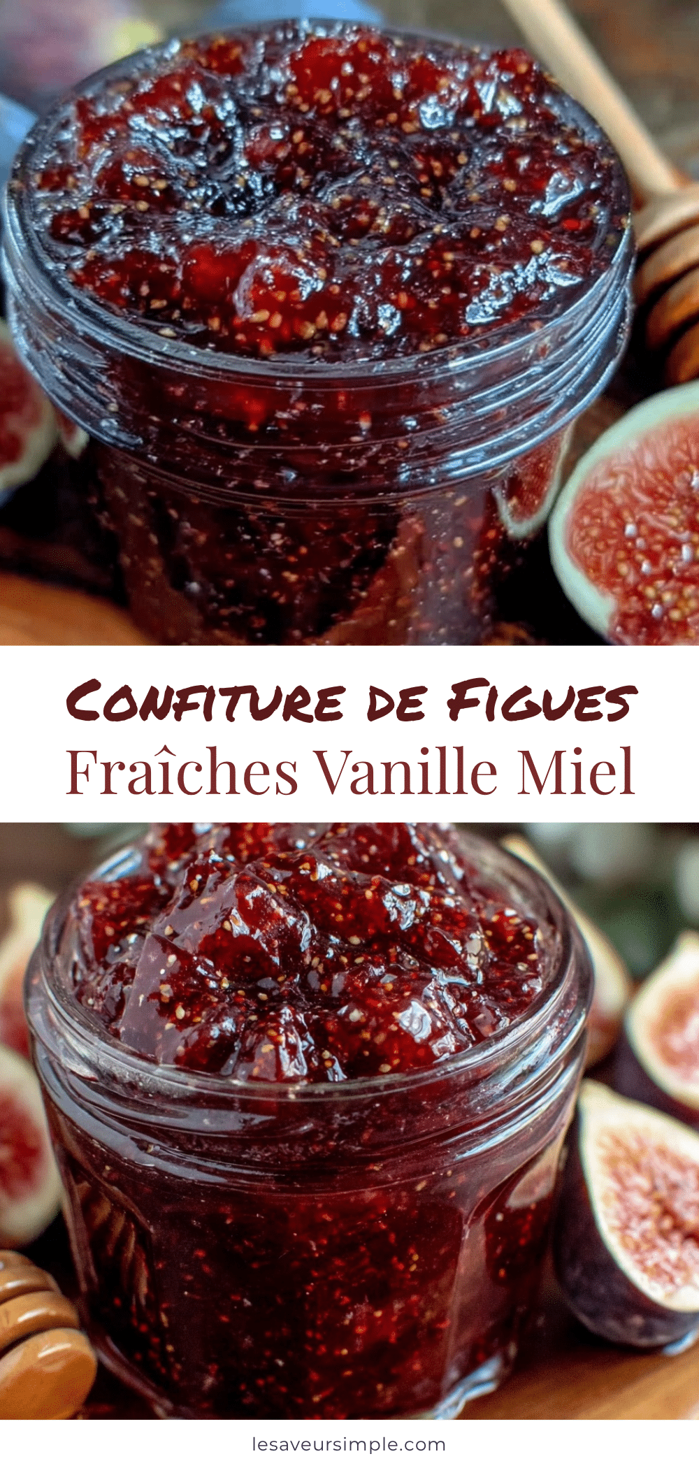 confiture de figues fraîches recipe