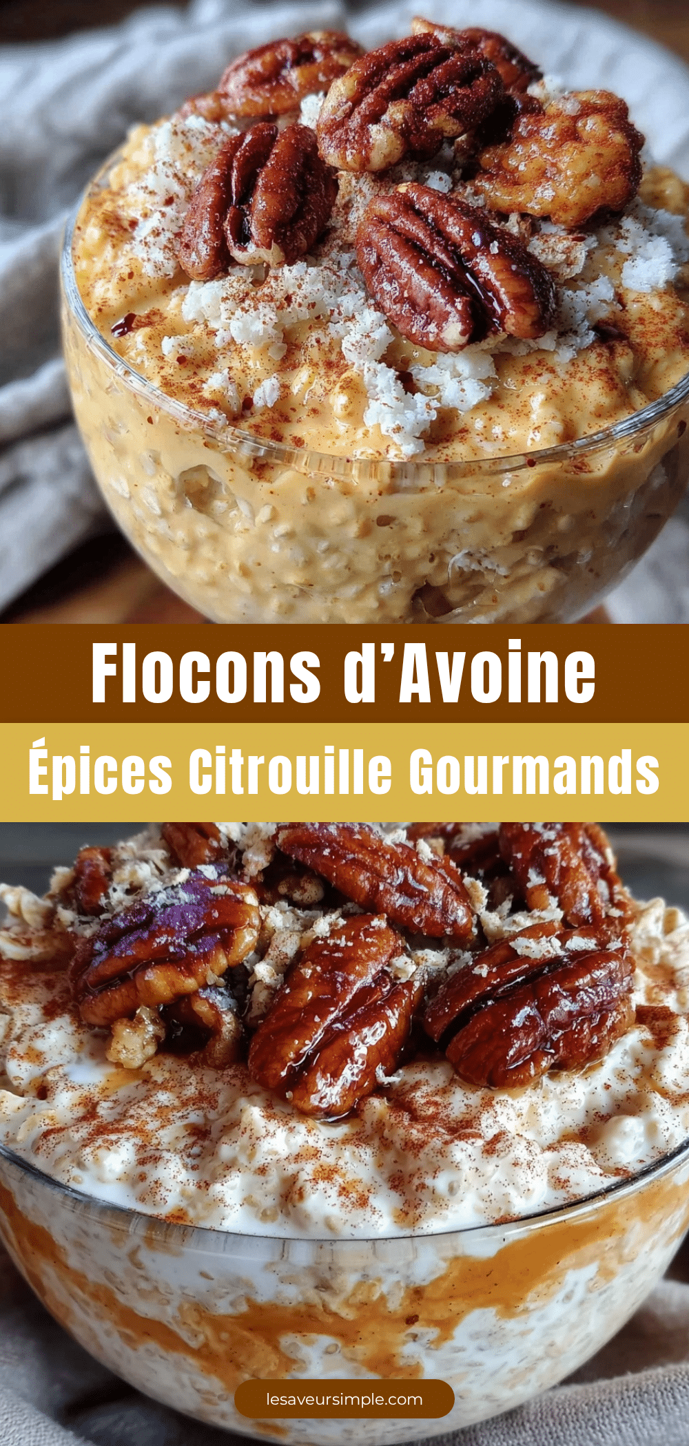 flocons d’avoine épices citrouille recipe