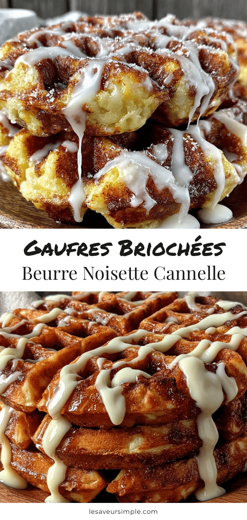 gaufres briochées beurre noisette cannelle recipe