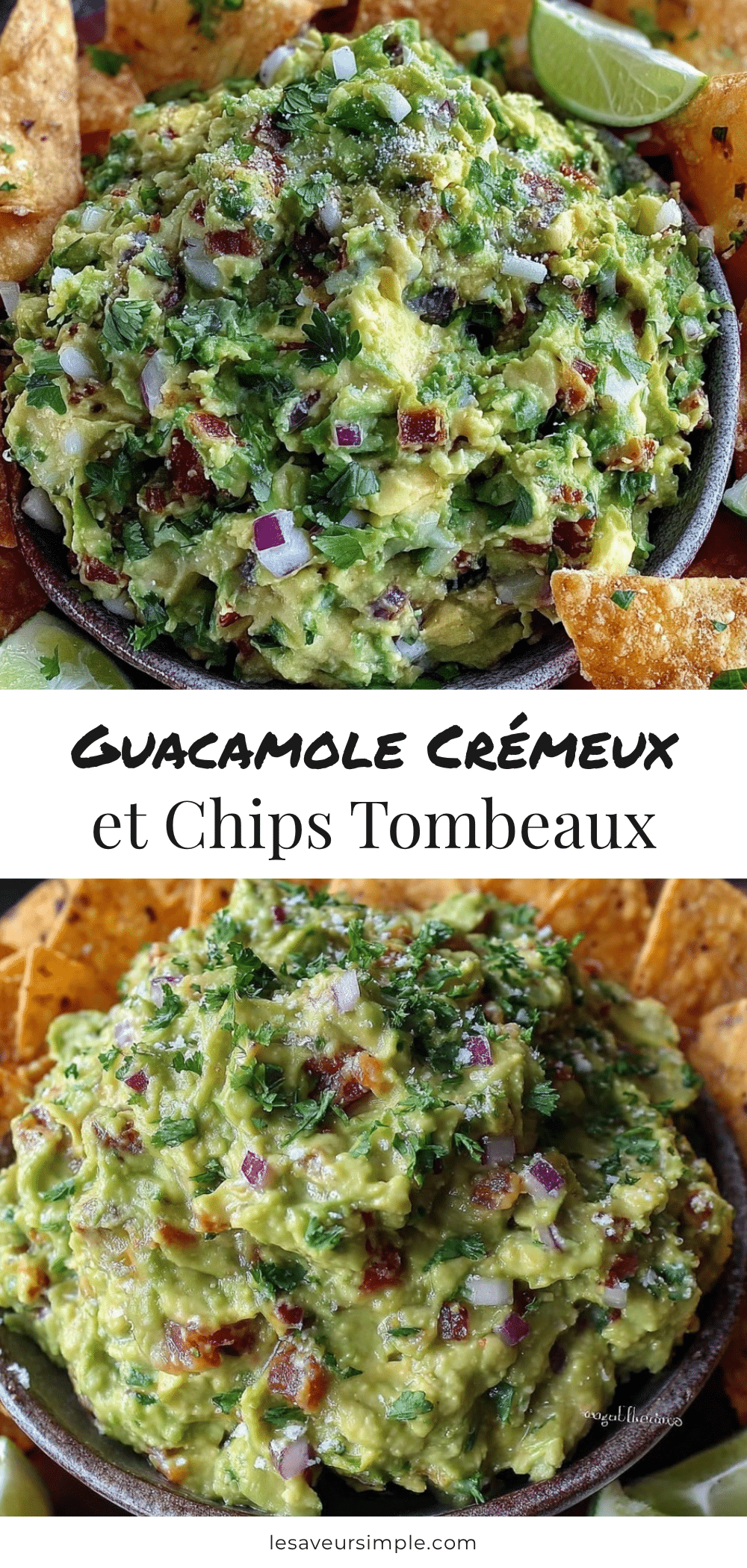 guacamole crémeux cimetière recipe