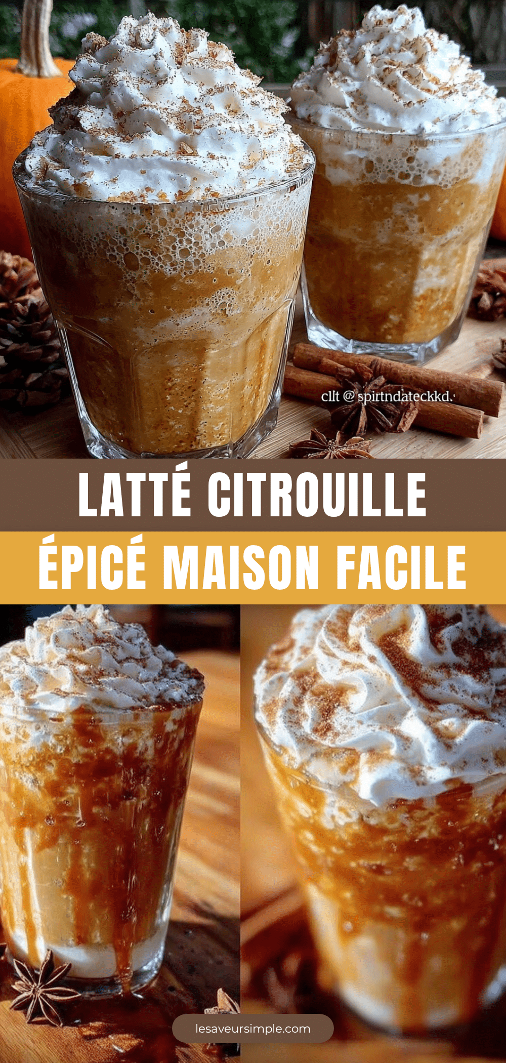 pumpkin spice latte maison facile recipe