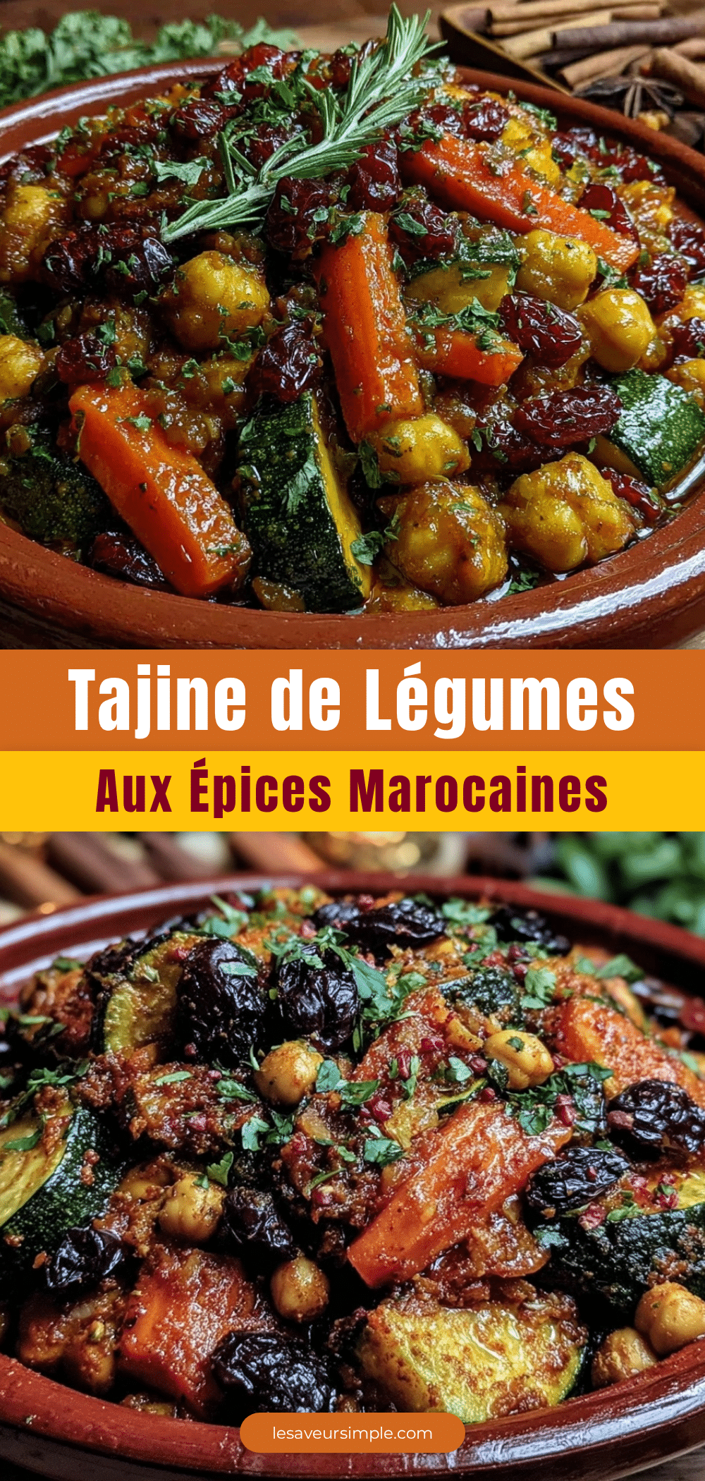 tajine de légumes aux pois chiches recipe