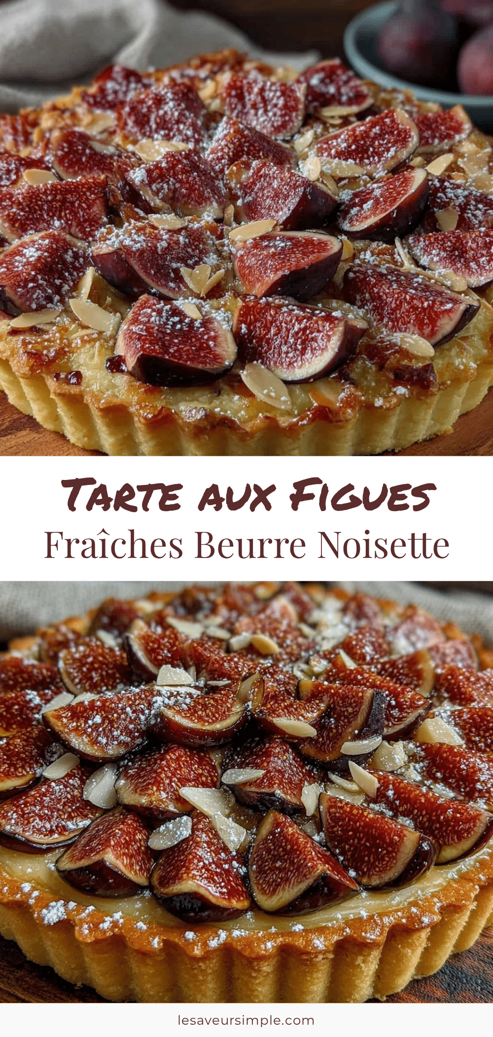 tarte aux figues fraîches recipe