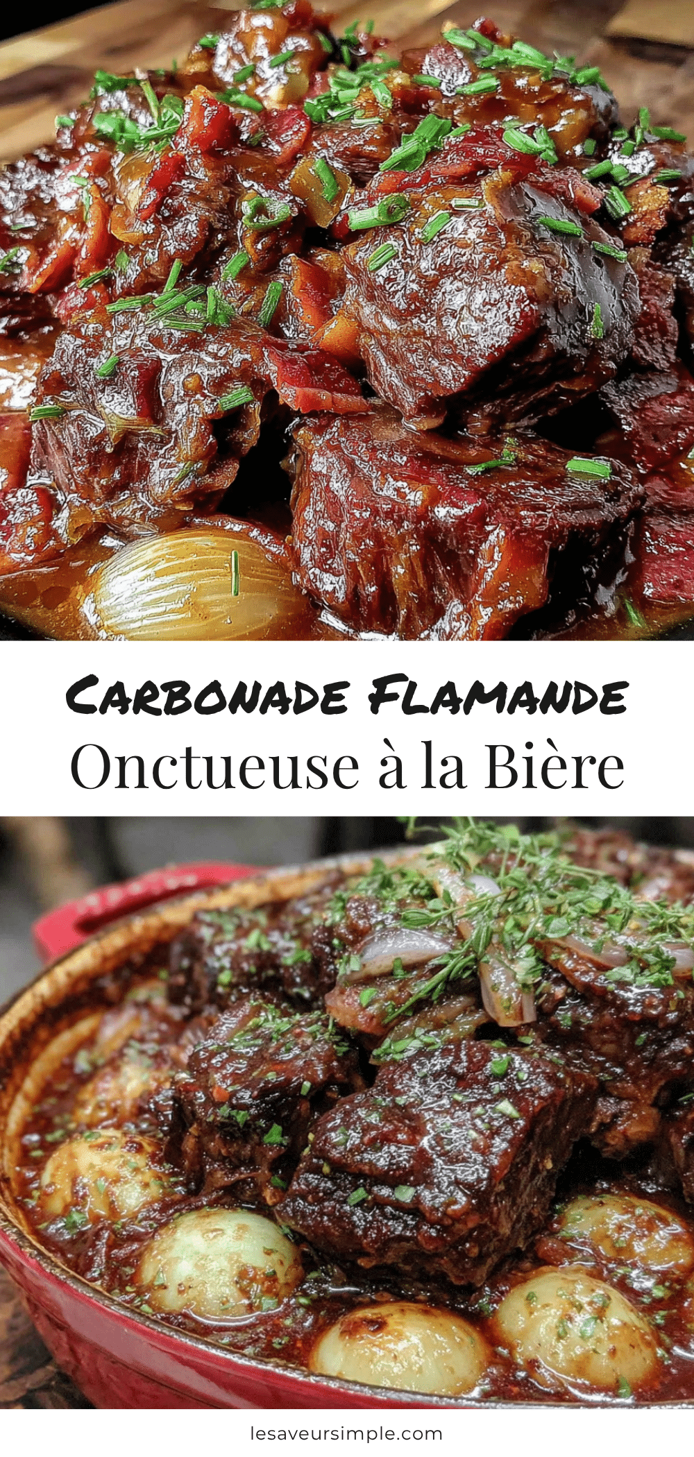 Carbonade flamande à la bière recipe