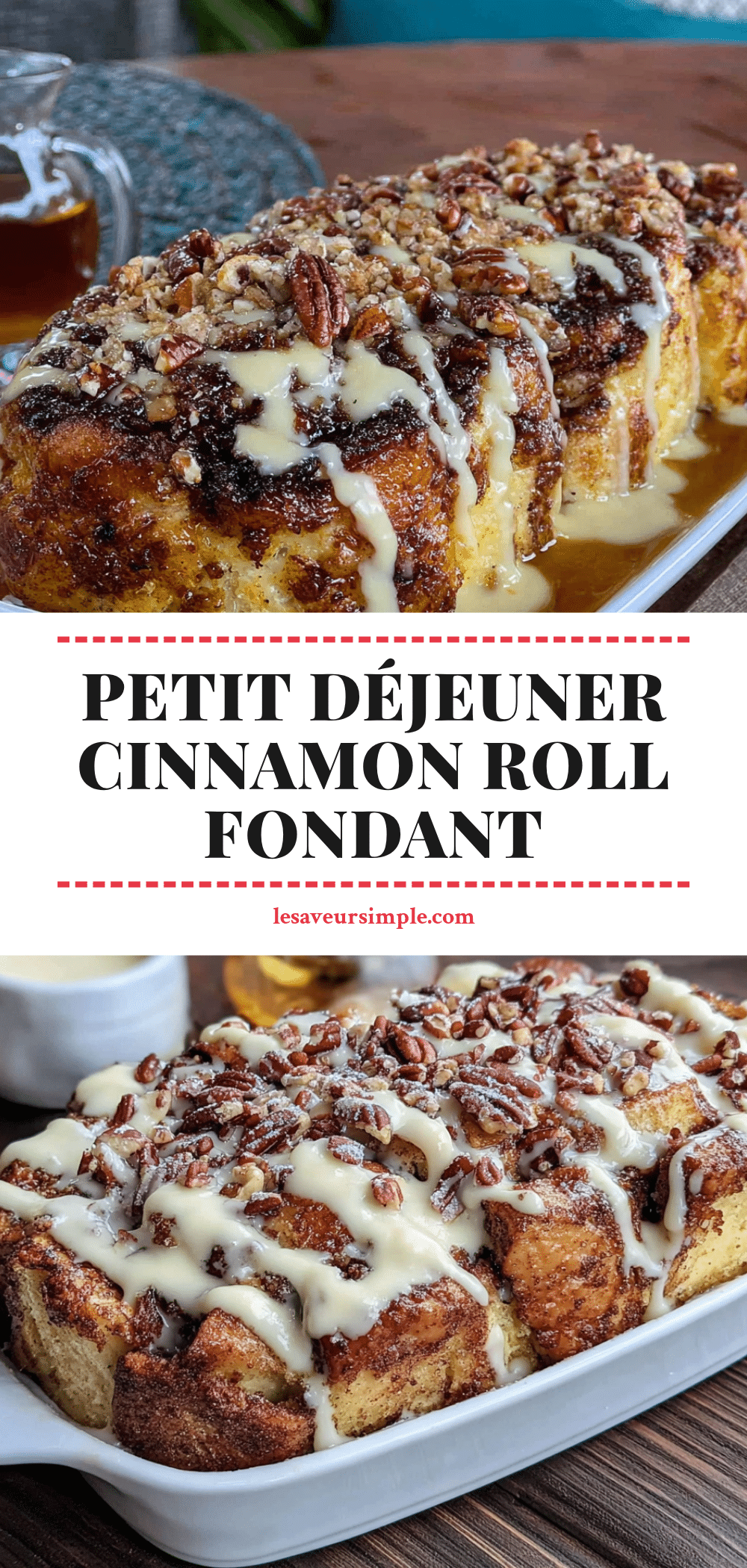 casserole de pain perdu aux roulés à la cannelle recipe