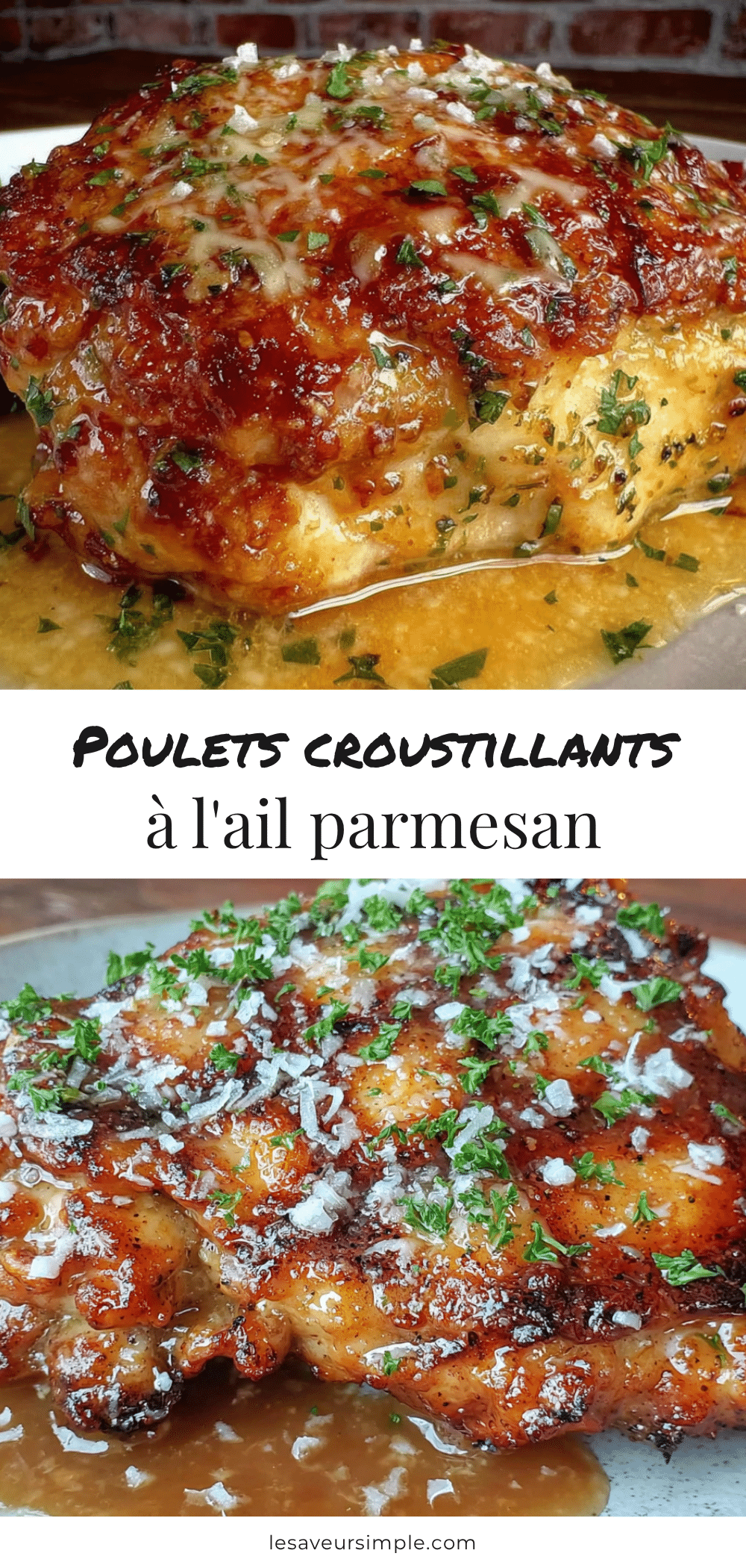 cuisses de poulet à lail parmesan croustillantes à la friteuse à air recipe
