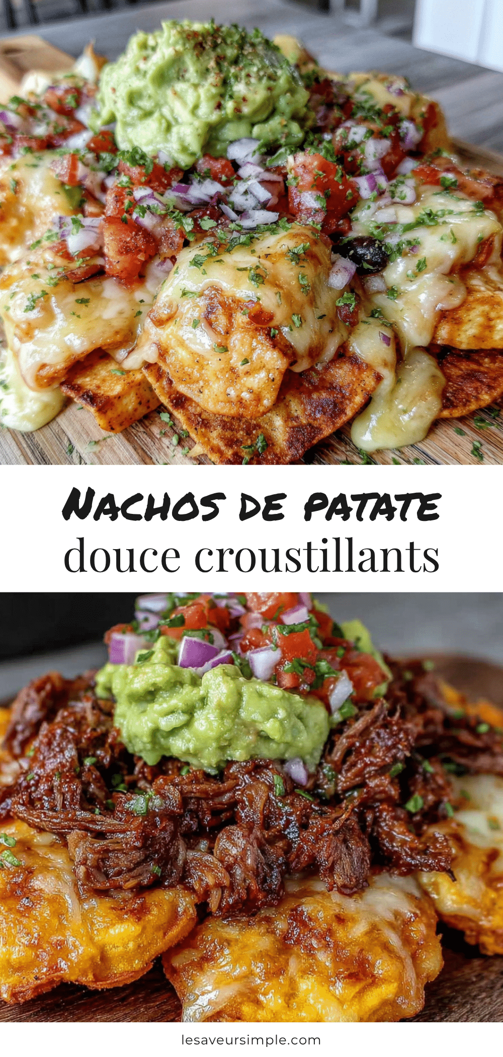 nachos de patate douce croustillants recipe