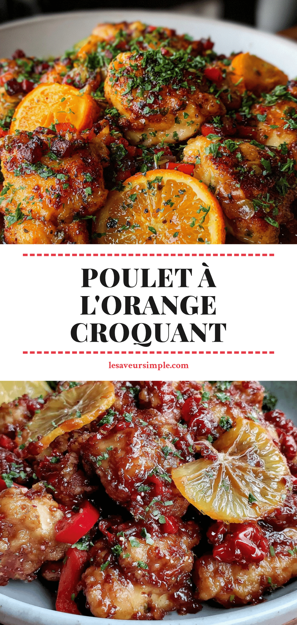 poulet à lorange croquant prêt en 20 minutes recipe