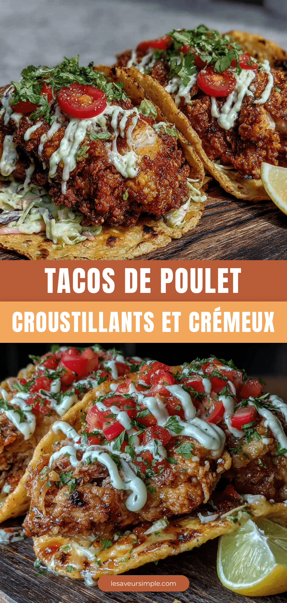 tacos de poulet croustillants à l’air fryer recipe