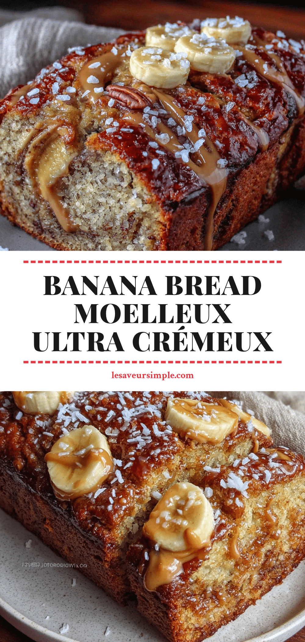 banana bread moelleux beurre de cacahuète recipe