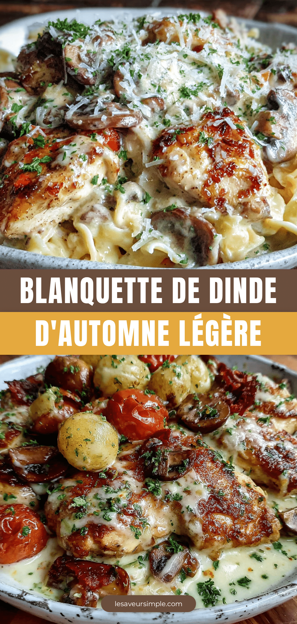 blanquette de dinde légère recipe