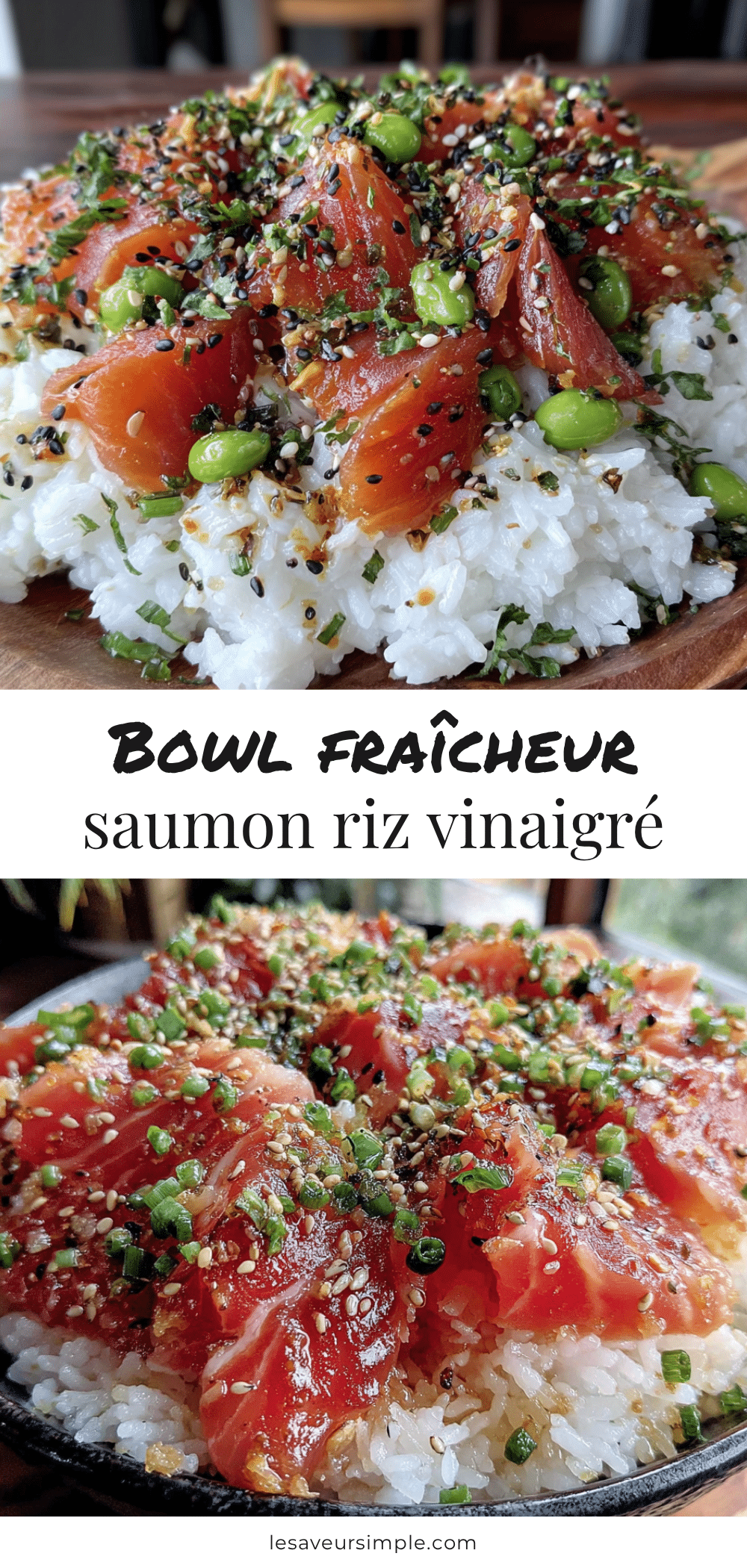 bowl fraîcheur saumon recipe