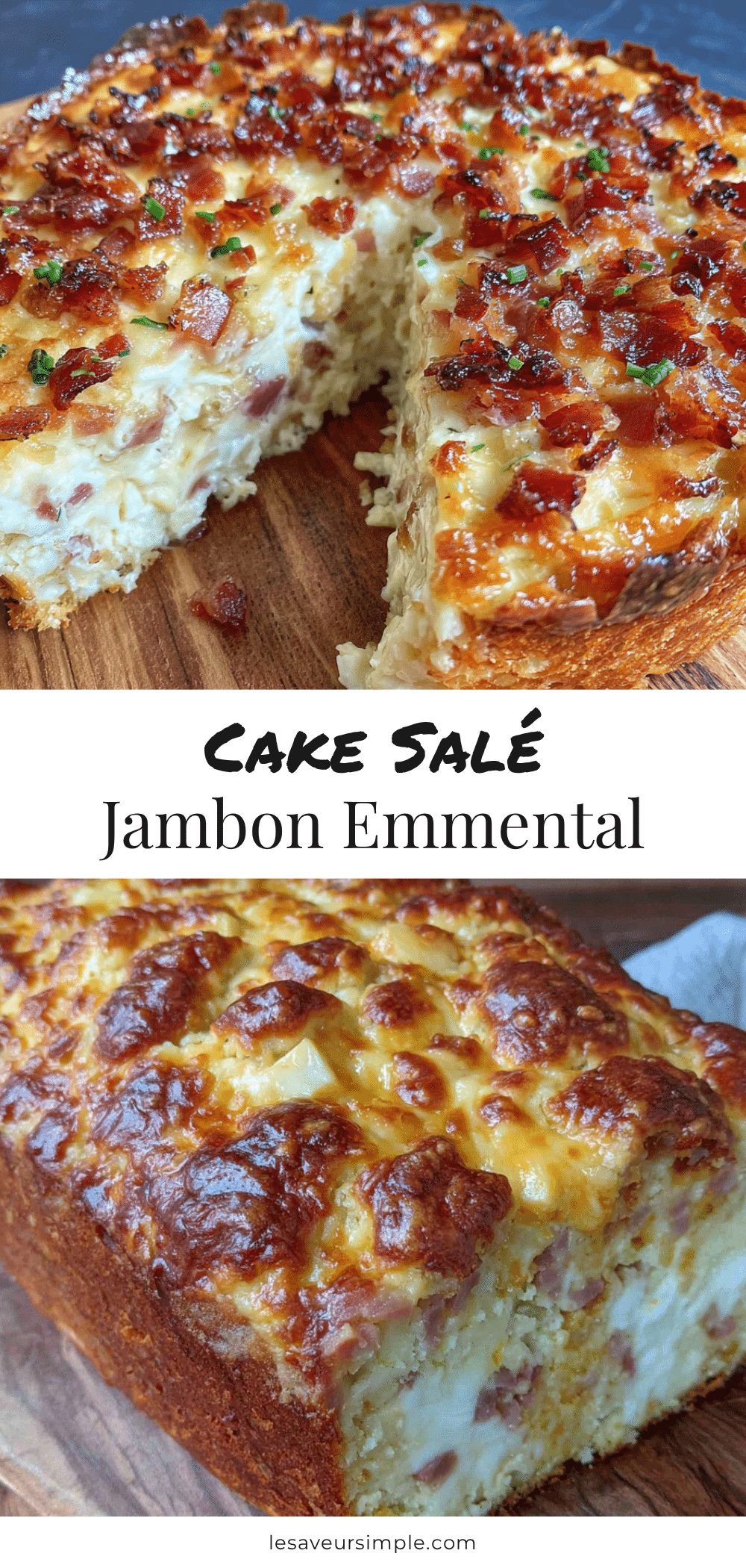 cake salé jambon emmental recipe