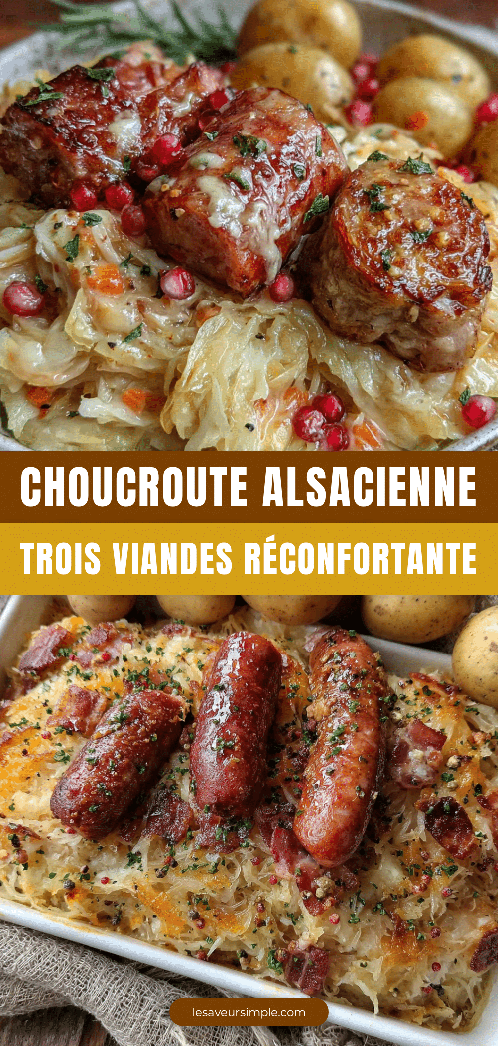 choucroute alsacienne familiale trois viandes recipe