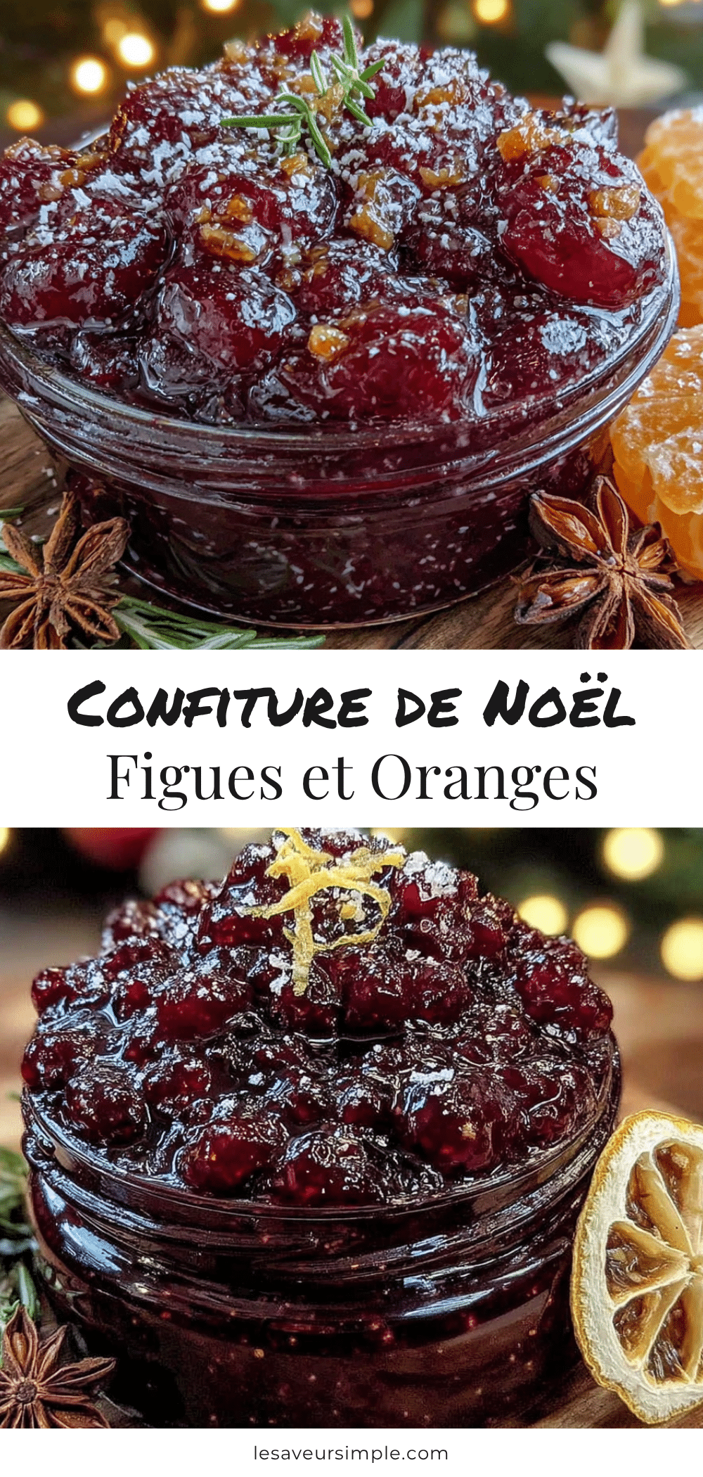 confiture de figues et oranges de noël recipe
