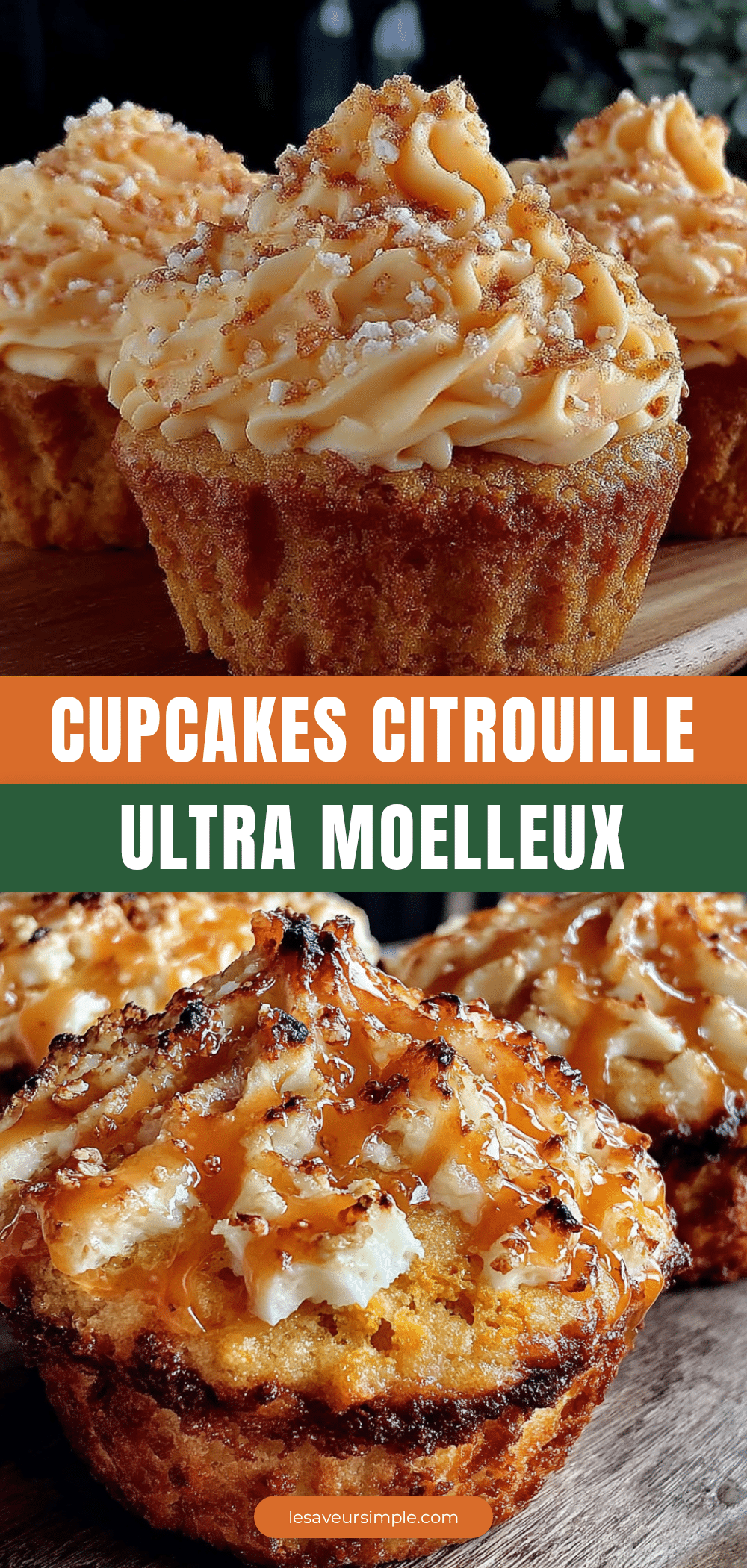 cupcakes citrouille ultra moelleux recipe