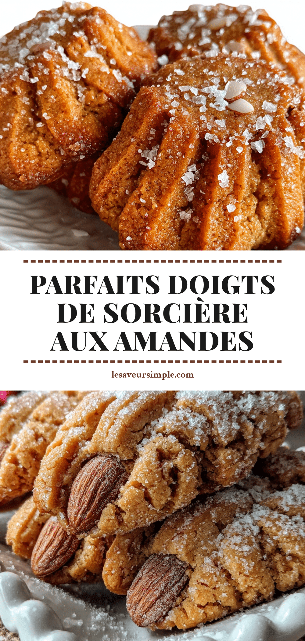 doigts de sorcière aux amandes recipe
