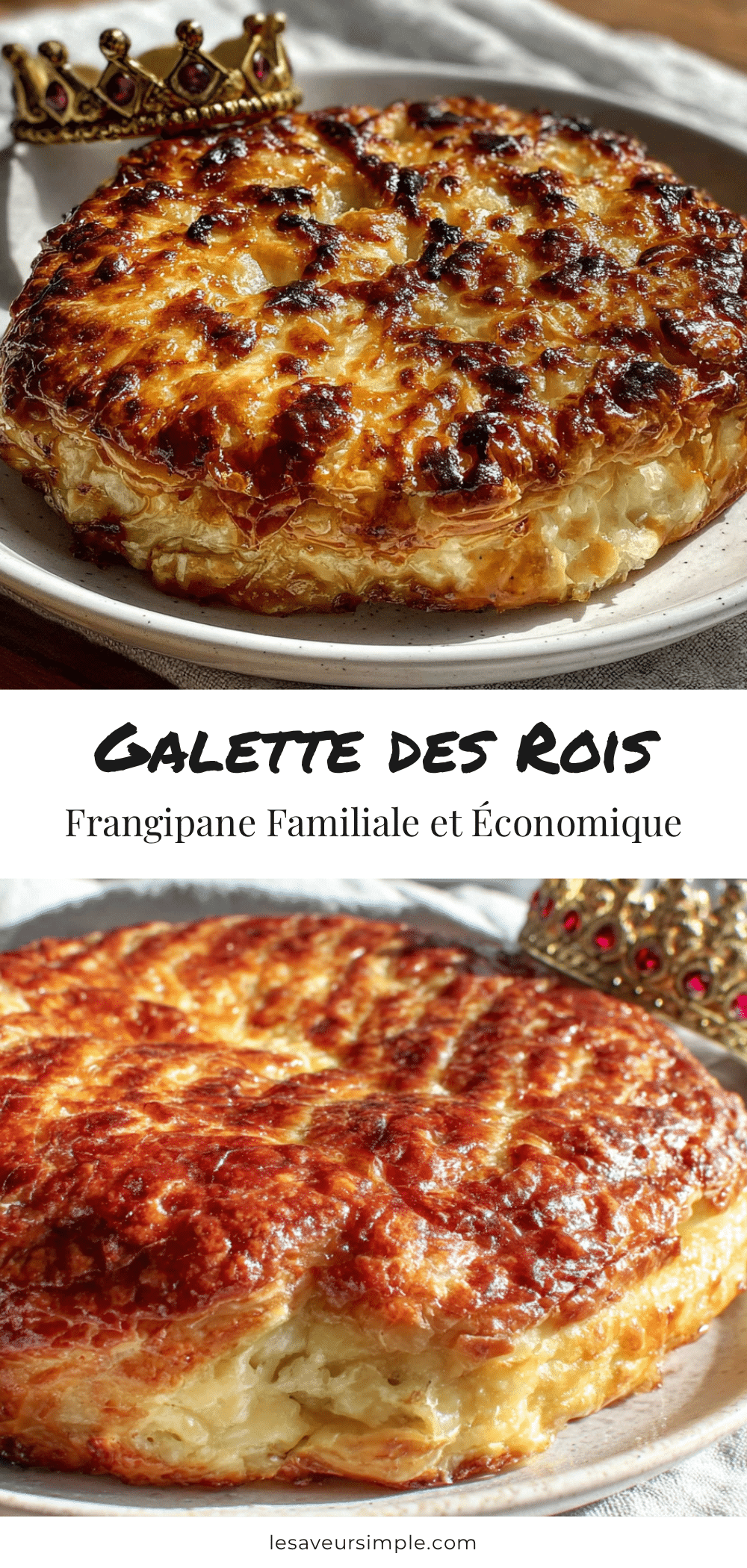 galette des rois frangipane familiale et économique recipe