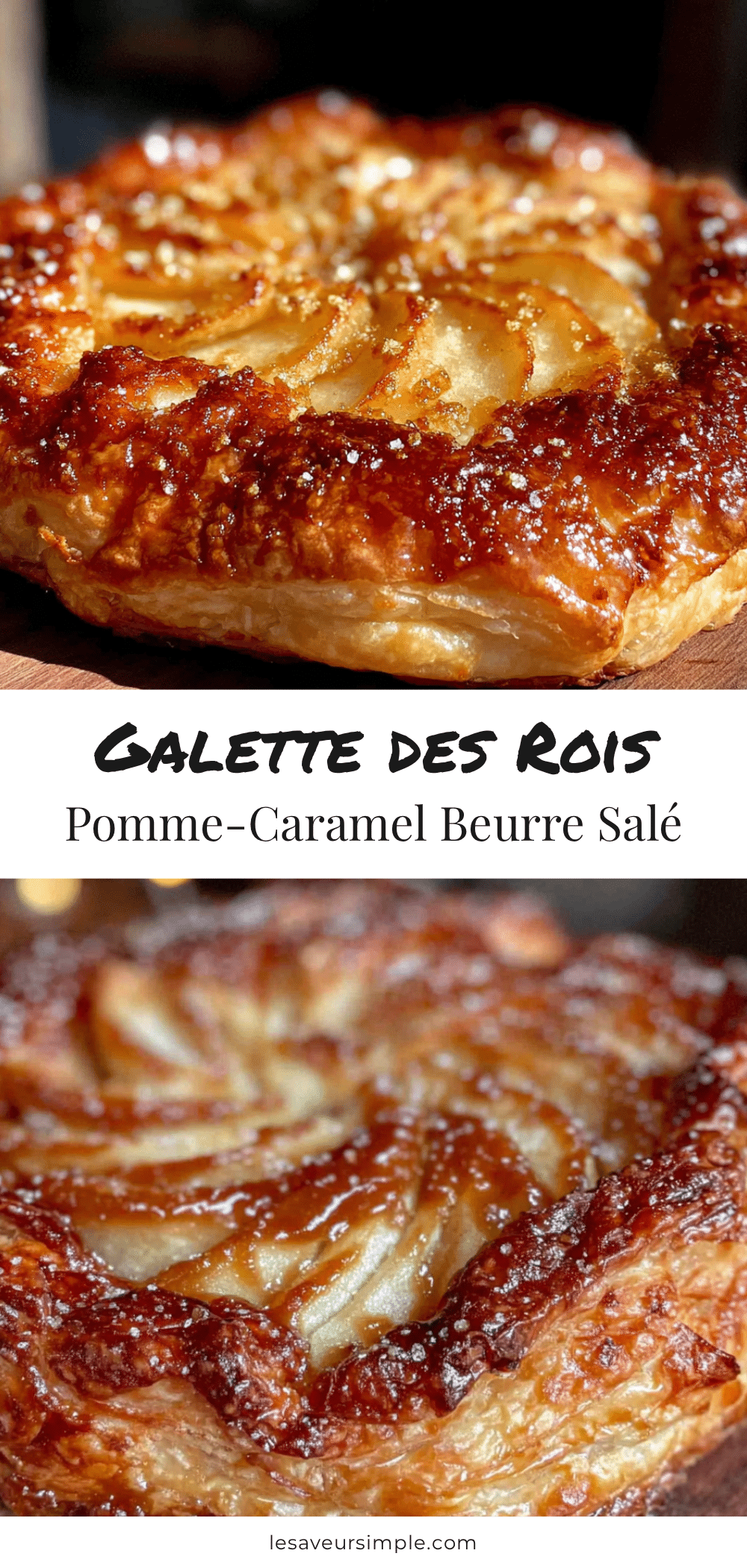 galette des rois pomme-caramel beurre salé recipe