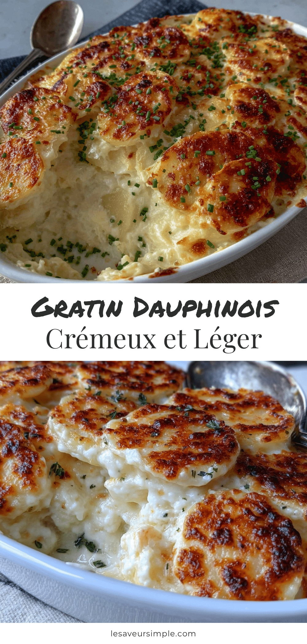 gratin dauphinois crémeux et léger recipe