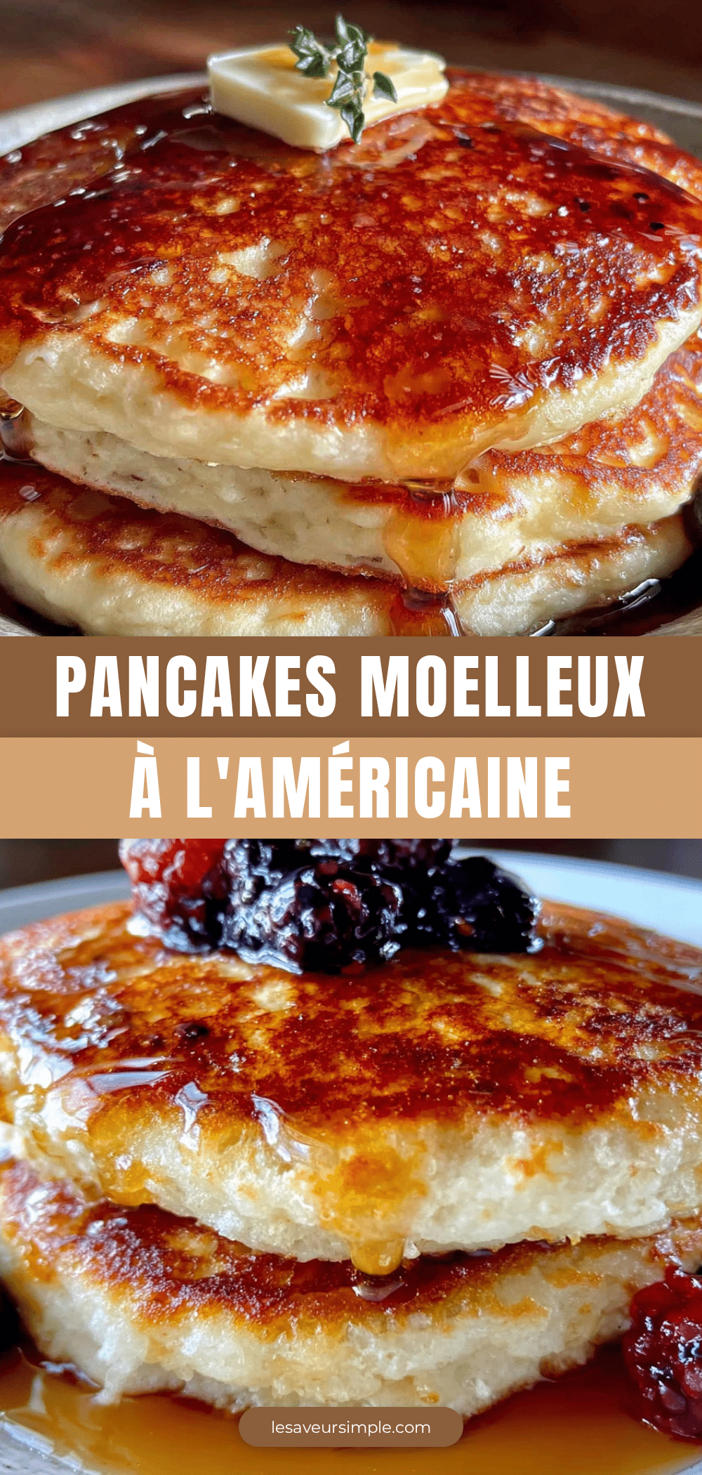 pancakes moelleux à laméricaine recette automne recipe