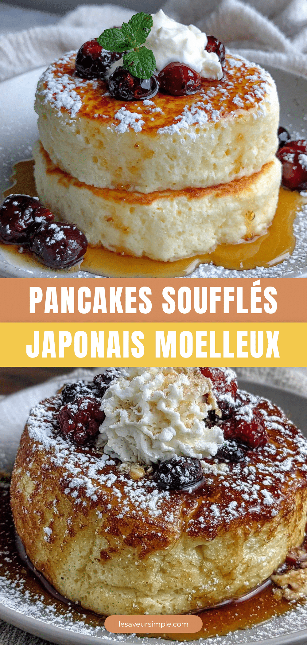 pancakes soufflés japonais recipe