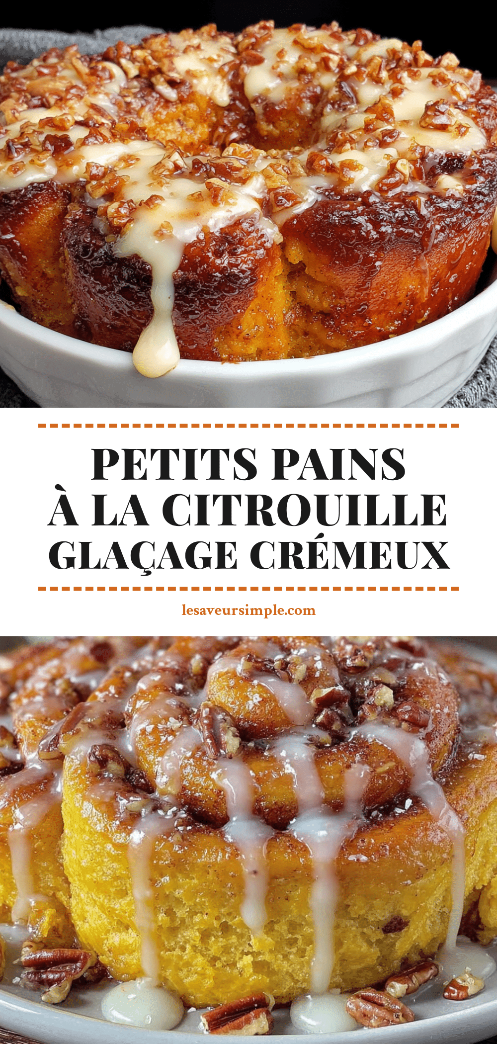 petits pains à la citrouille recipe