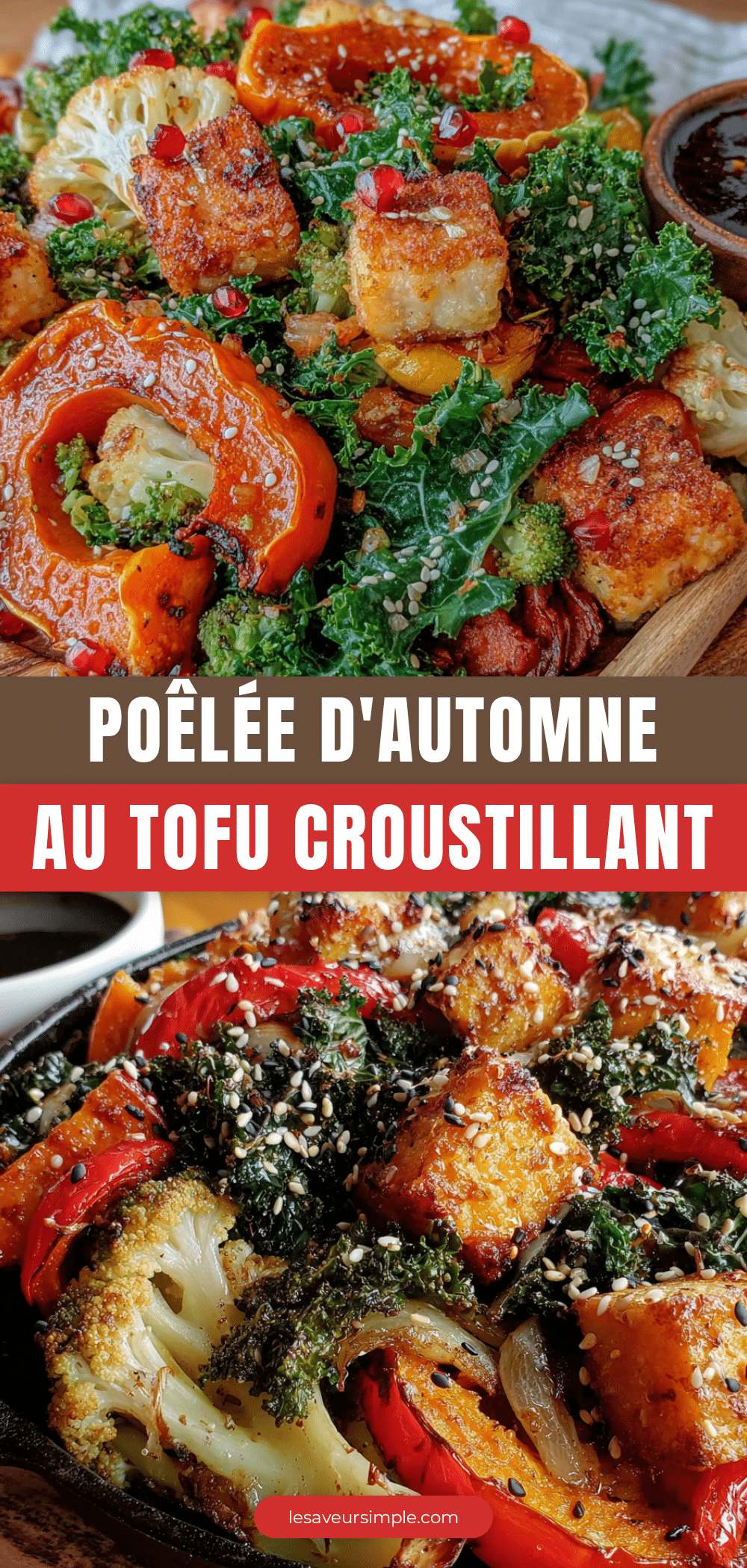 poêlée d’automne au tofu croustillant recipe