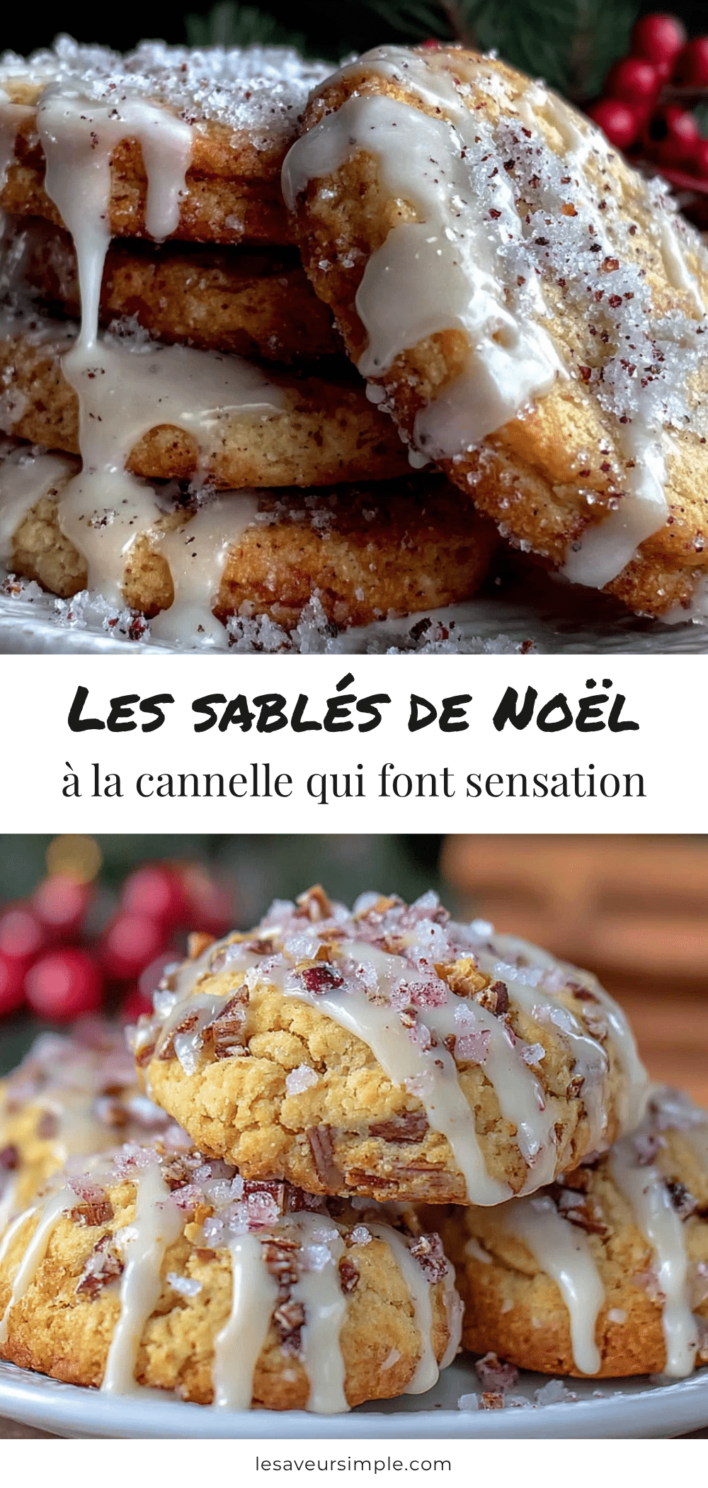 sablés de Noël à la cannelle recipe