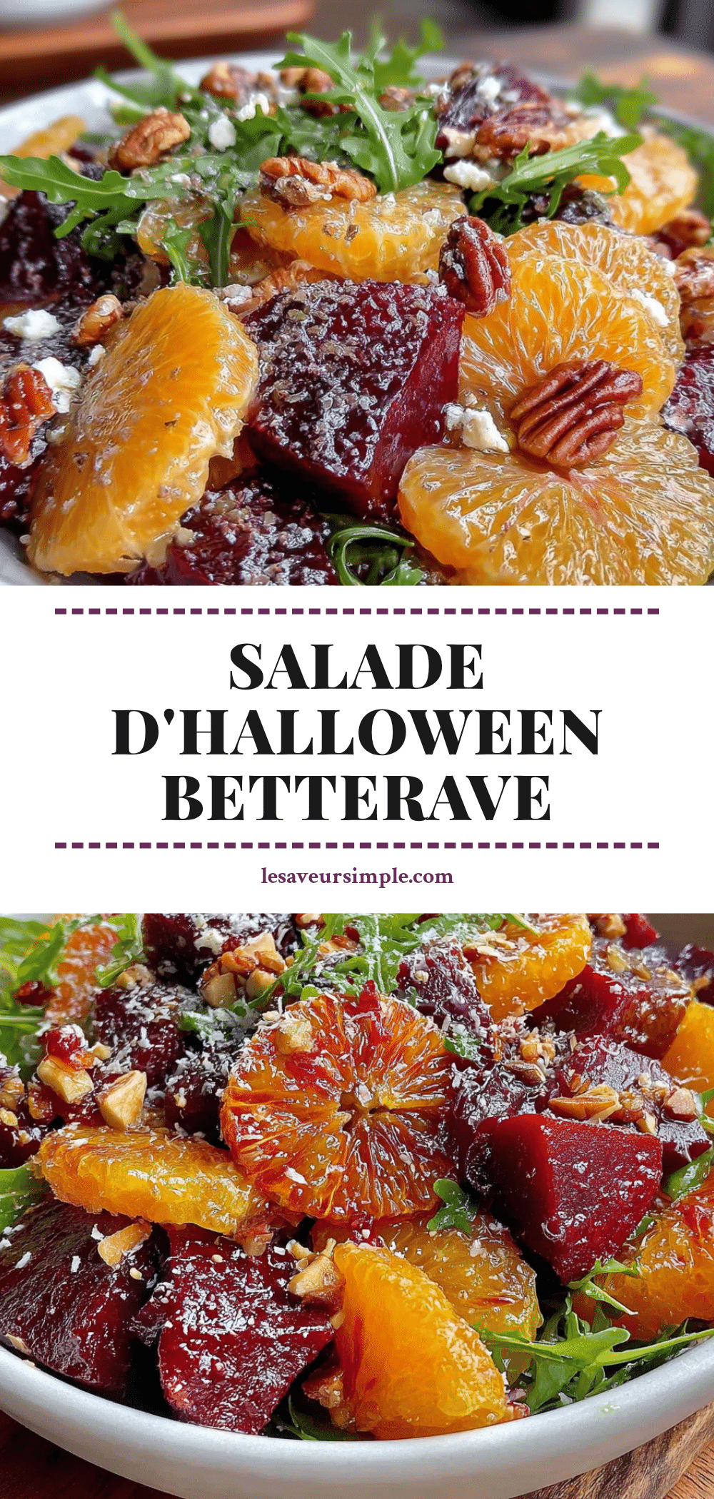 salade d’halloween betterave et orange sanguine réconfortante recipe