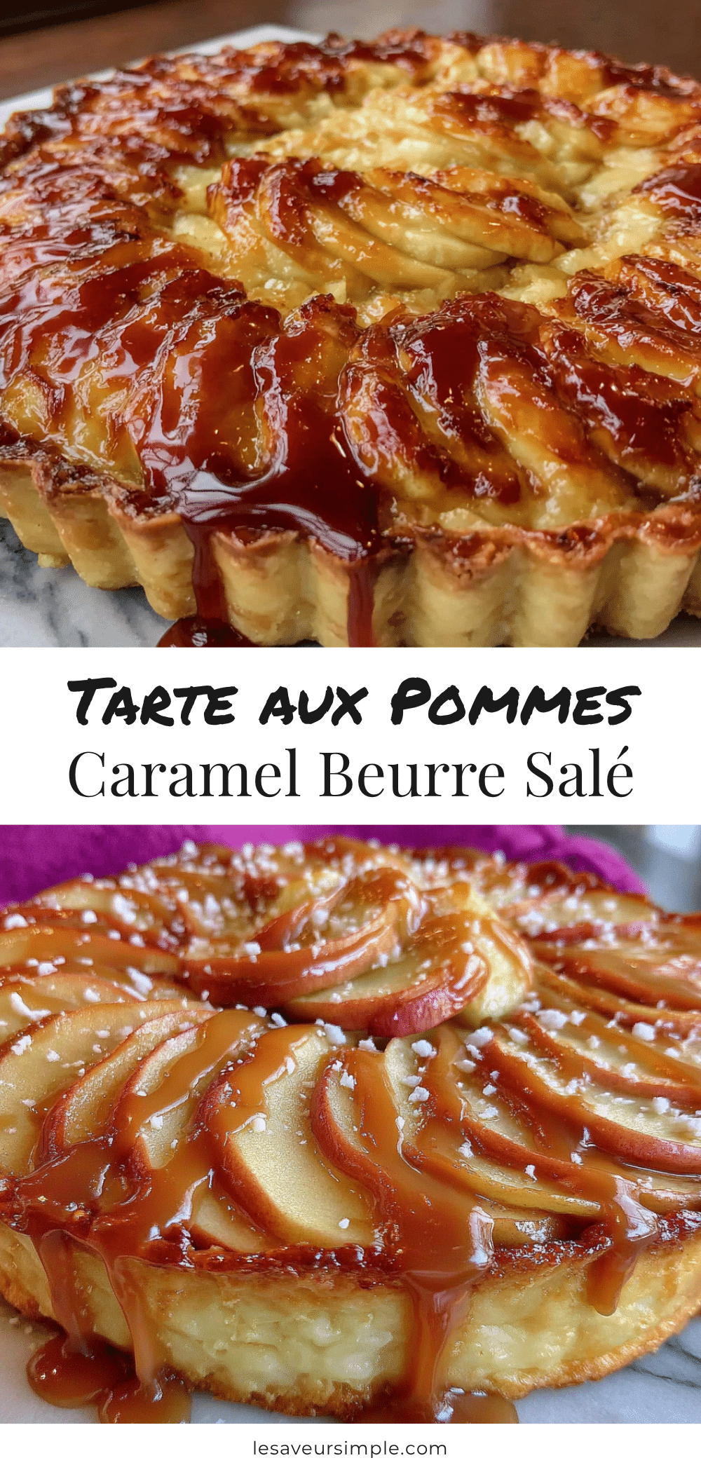 tarte aux pommes caramel beurre salé recipe