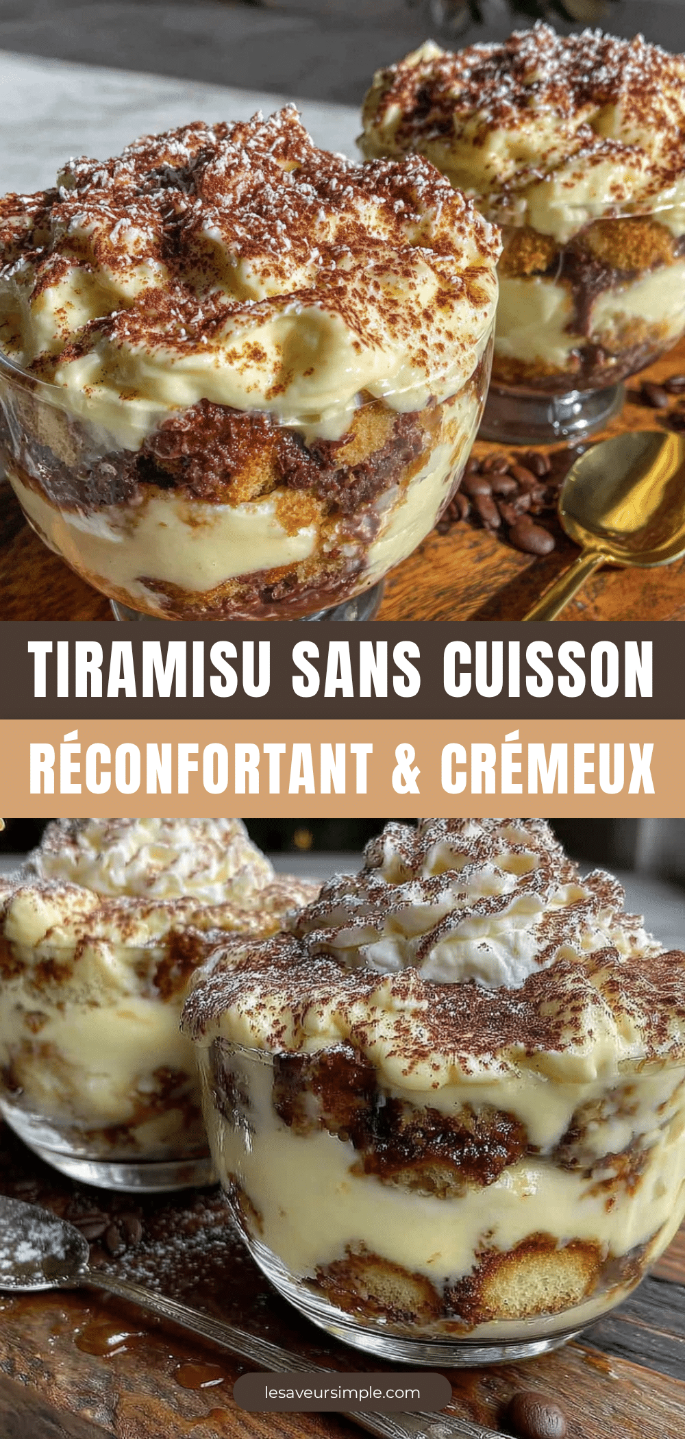tiramisu sans cuisson réconfortant et crémeux recipe