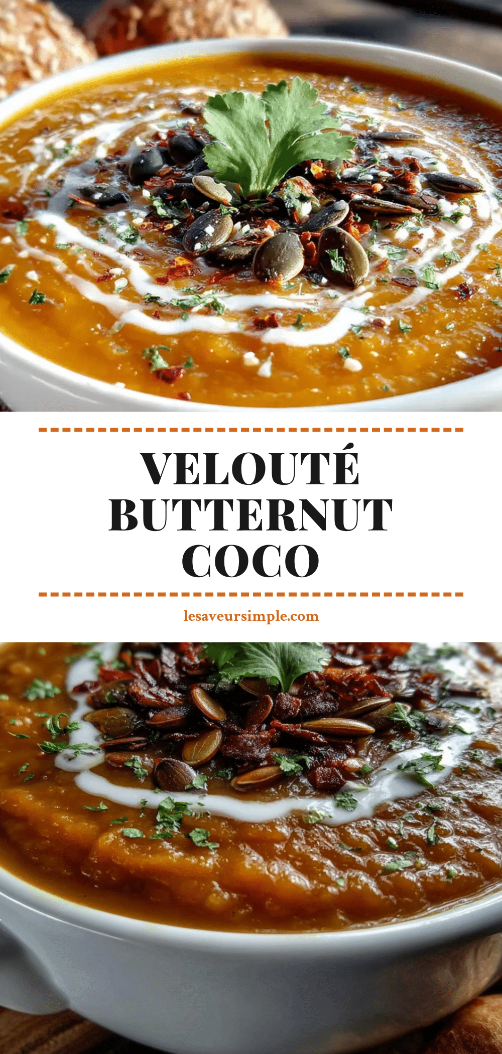 velouté butternut coco recipe